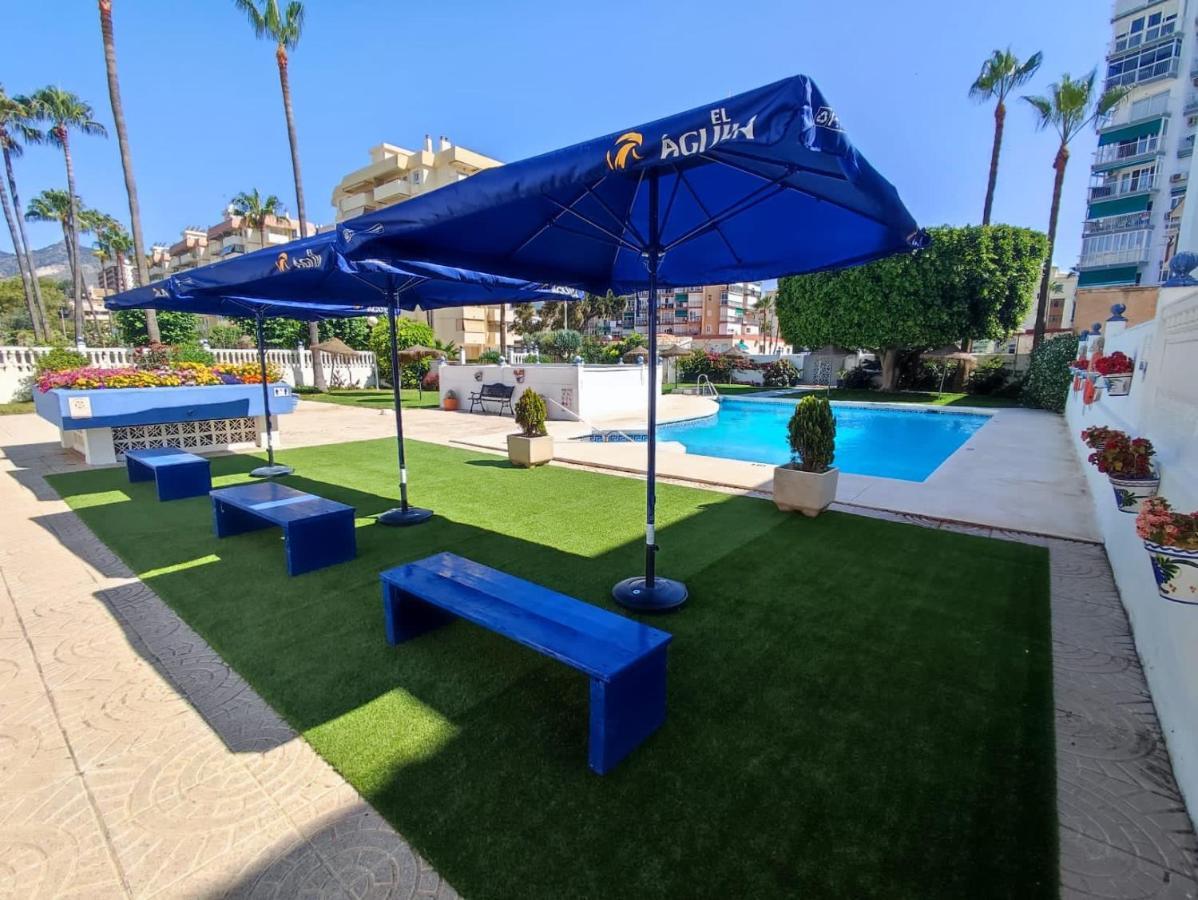 Luxury Beachfront Apartment In Benalmadena Costa Eksteriør billede